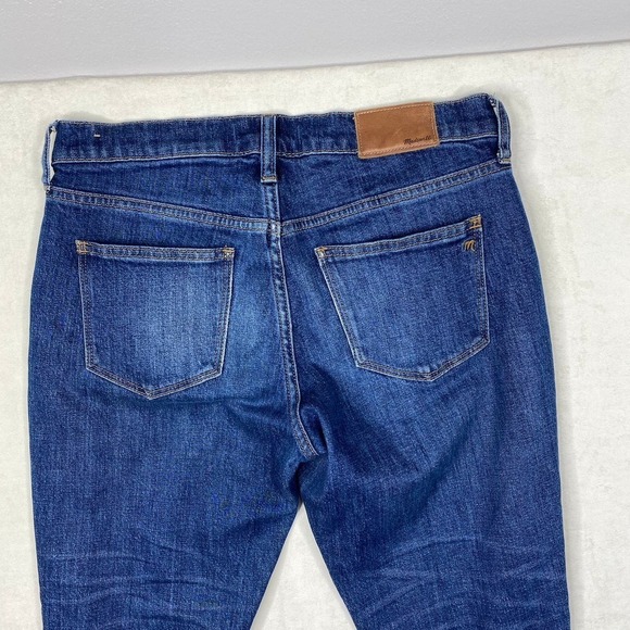 Madewell Dark Wash The Slim Boyfriend Jean Relaxed Straight Leg Size 25 - Picture 9 of 9